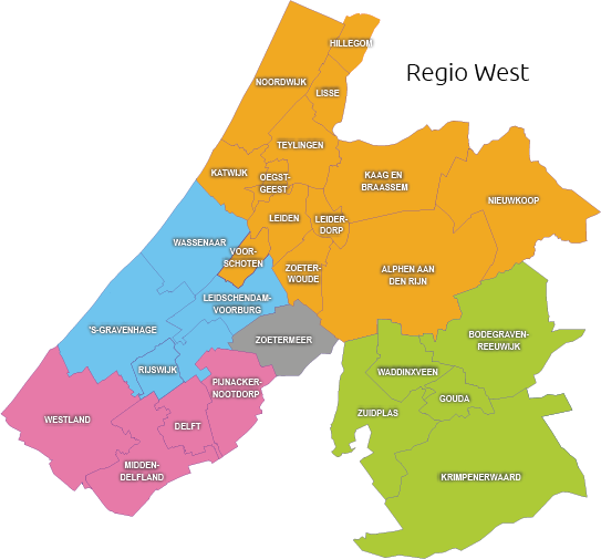 regio west subregios 2024